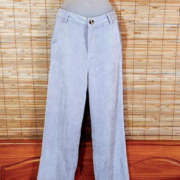 Mid-Rise Wide Wale Corduroy Slacks 🍁 - Picture 1 of 12